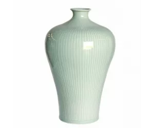 Ваза Селадон Карвед Бамбу Прунас (Celadon Carved Bamboo Prunus)