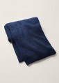 Плед Cable Cashmere Throw Blanket Polo Navy