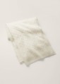 Плед Cable Cashmere Throw Blanket Cream