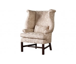 Кресло CHIPPENDALE SCROLLED WING CHAIR